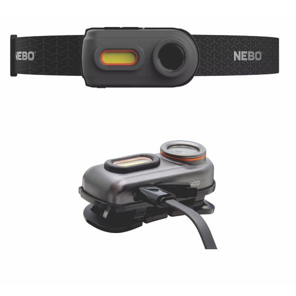 NEBO EINSTEIN 400LM RC HEADLAMP BOX