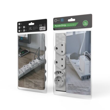 ALLOCAOC POWERSTRIP MODULAR +FUSESWITCH 1M CABLE