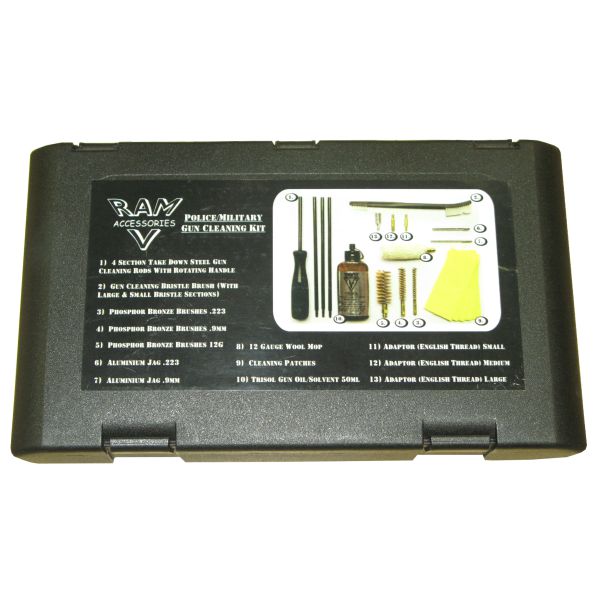 POLICE/MILITARY UNIVERSAL CLEANING KIT