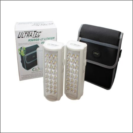 U/TEC LITHIUM 800 LUMEN 24 WW LED 5Ah LANTERN W/POWER BANK TWIN PACK