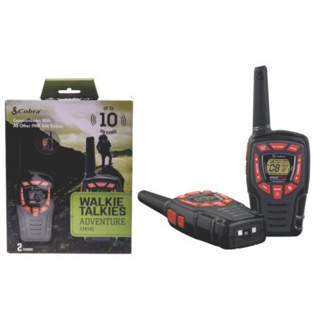AM855 COBRA 2-WAY RADIO (2) 10KM