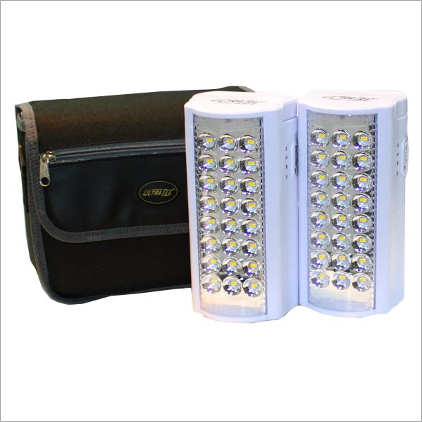 U/TEC BACK-UP 800 LUMEN LED LANTERN W/POWERBANK TWIN PACK
