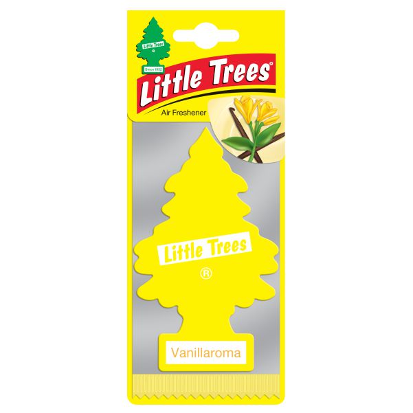 LITTLE TREES AIR FRESHENERS - VANILLAROMA 10 PC