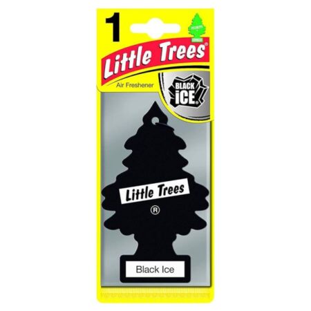 LITTLE TREES AIR FRESHENERS - BLACK ICE 10 PCS