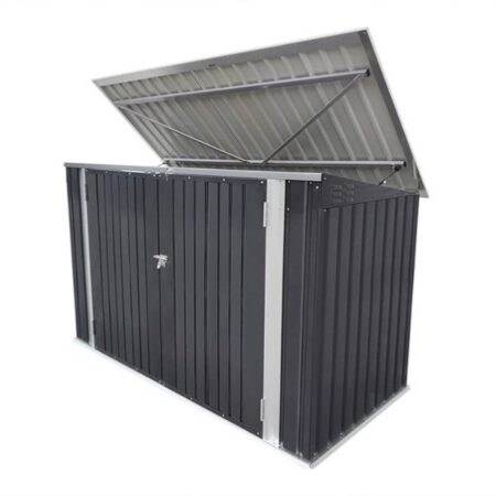 COSMOPLAST BIKE STORAGE STEEL SHED 6X3FT