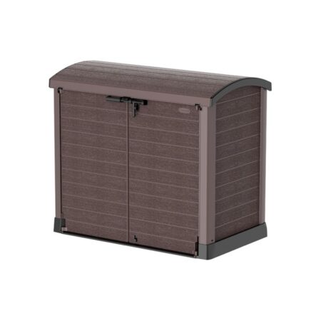 COSMOPLAST CEDARGRIN STORAGE SHED ARC LID 1200L