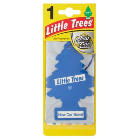 LITTLE TREES AIR FRESHENERS - NEW CAR SCENT 10 PCS