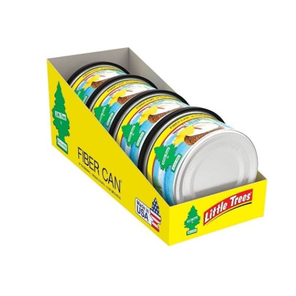 LITTLE TREES FIBER CAN - TROPICAL 4 PCS