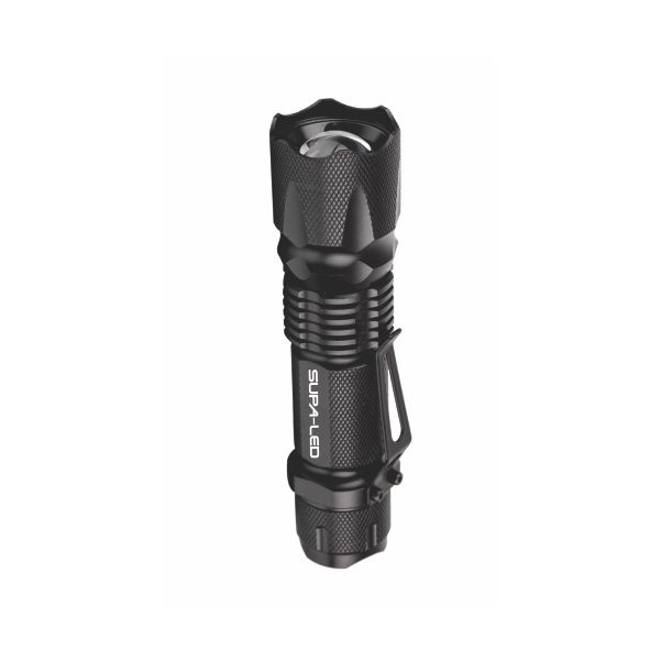 SUPA LED BOBCAT 3W LED TACTICAL FLASHLIGHT W/CLIP 1XAA