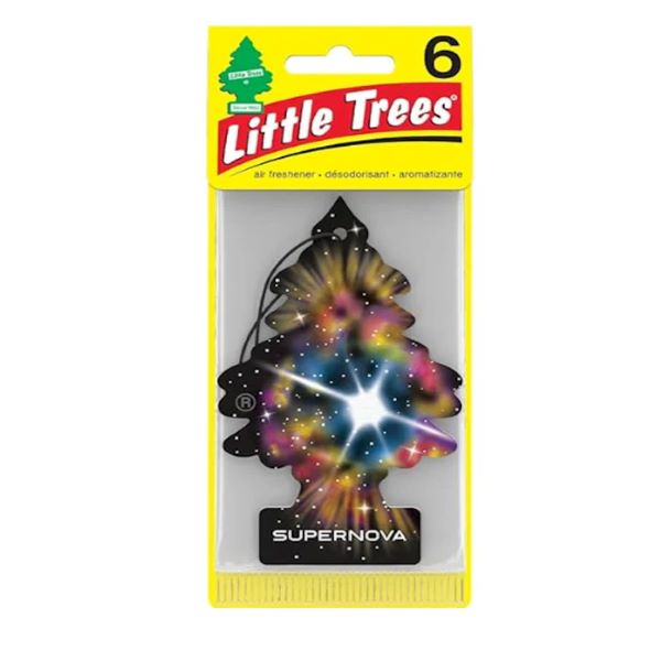 LITTLE TREES AIR FRESHENERS - SUPERNOVA 10 PC