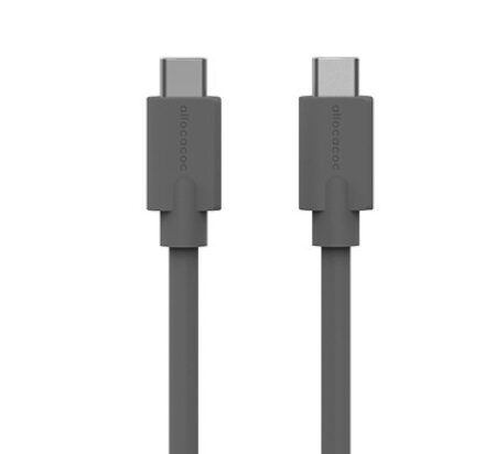 ALLOCACOC USBCABLE TYPE C TO TYPE C GREY