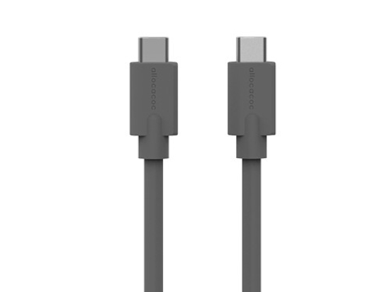 ALLOCACOC USBCABLE TYPE C TO TYPE C GREY
