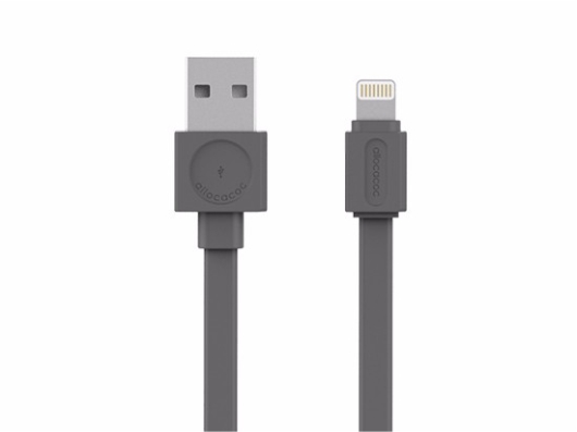ALLOCACOC USBCABLE MICROUSB GREY