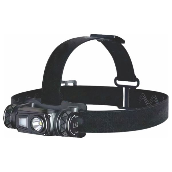 SUPALED HAWK 1000L RECHARGE HEADLAMP W/ 2600 MAH 18650 BATT - GIFT BOX