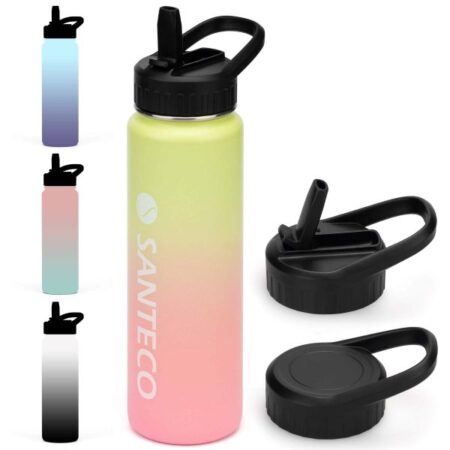 SANTECO SOLUND SPORTS BOTTLE W/STRAW 710ML