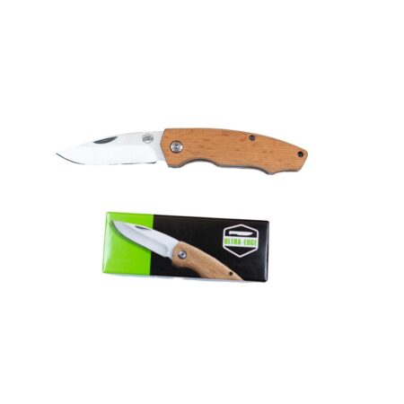 ULTRAEDGE POCKET KNIFE WITH WOOD HANDLE