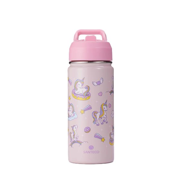 SANTECO AOSTA KIDS S/S VAC TUMBLER UNICORN 500ML