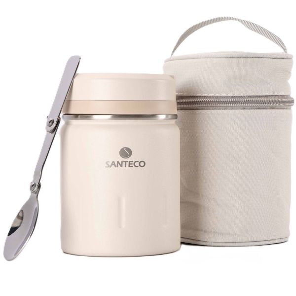 SANTECO KOGE FOOD JAR WITH CARRY BAG 400ML