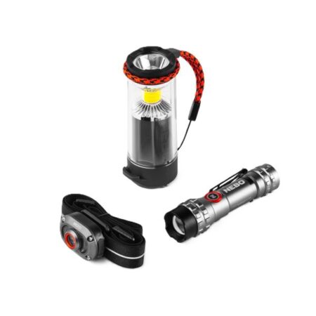 NEBO TRIPLE LIGHT KIT (TORCH 600 ,MYCRO 250, GALILEO 350