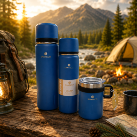 SANTECO ALL DAY FLASK COMBO (OCEAN BLUE)