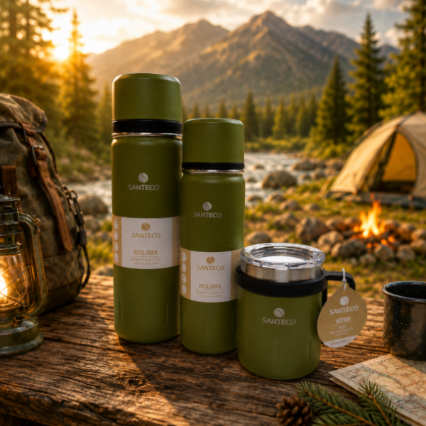 SANTECO ALL DAY FLASK COMBO (MOSS GREEN)