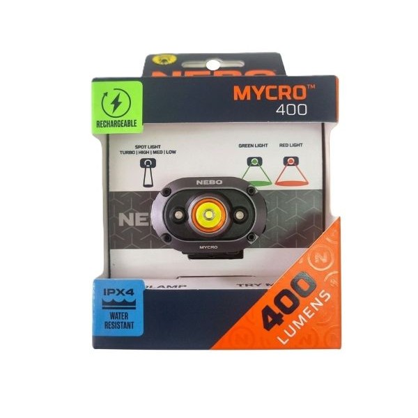 NEBO MYCRO HEADLAMP & CAP LIGHT