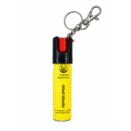 RAM DEFENSE KEY RING PEPPER STREAM 20ML - CLAM YELLOW