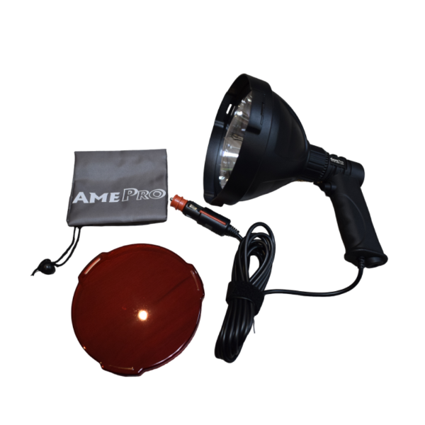 GAMEPRO TYTO 12V SPOTLIGHT 4000 LUM 45W LED W/BAG & RED FILTER