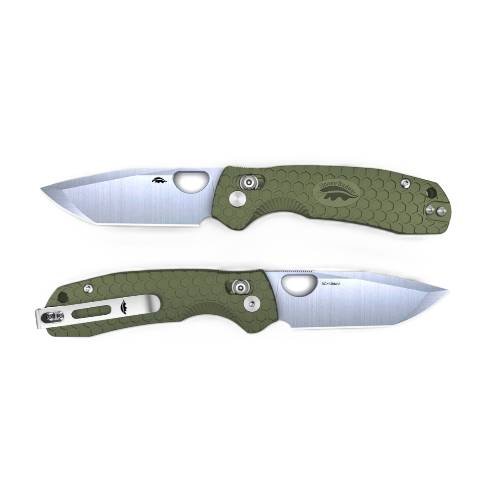 HB CROSS-BOLT TANTO PLAIN MED-SMALL L/R FRN