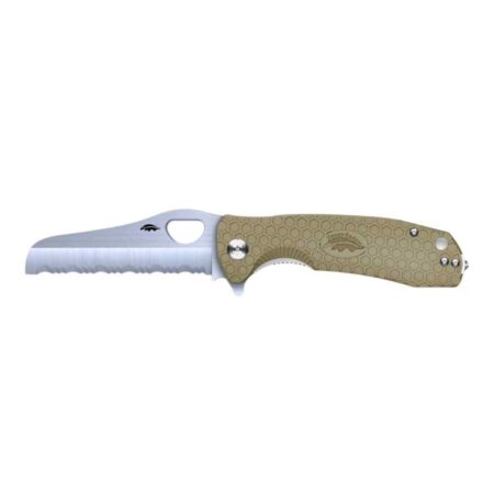 H.BADGER RESCUE SERRATED W GLASS-BREAKER L/R LARGE