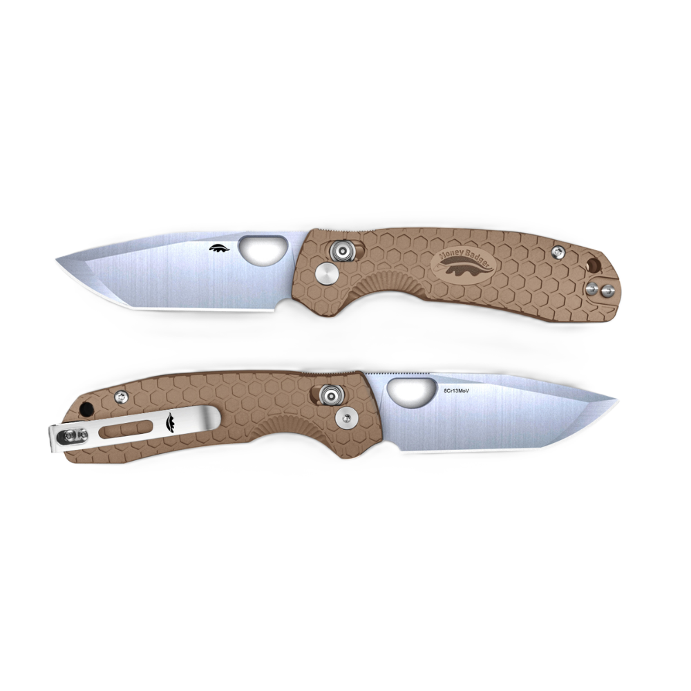 HB CROSS-BOLT TANTO PLAIN MED-SMALL L/R FRN