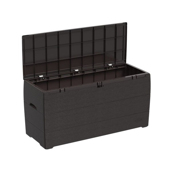 COSMOPLAST CEDARGRAIN DECK BOX - 270 LITRE (116 x 45 x 56cm)